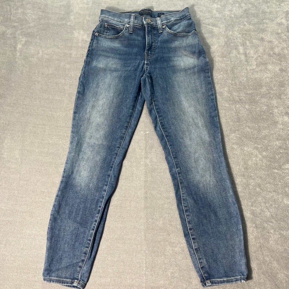 Lucky Brand Ava Mid Rise Skinny Jeans Womens 6/28 Medium Wash Denim 7W13975